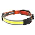 Headlamp Flashlight LED Headlamp Lightweight COB Bright Headlight Battery Powered for Head Lamp 3 Light Modes for Fish