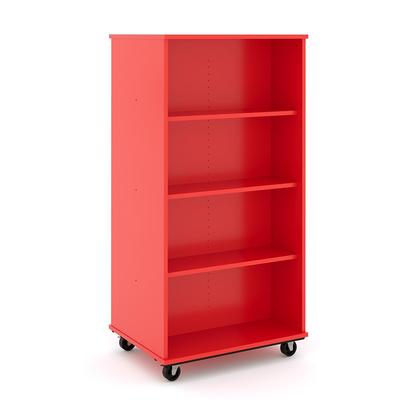 Tot Mate Open Double Sided Mobile Storage Locker / Bookcase - 60H