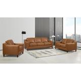 Hydeline Bella 3-piece Top Grain Leather Sofa, Loveseat, and Chair Set