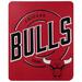 "The Northwest Group Chicago Bulls 50"" x 60"" Campaign Fleece Throw"