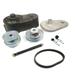 The ROP Shop | 40 Series Torque Converter Kit with Backplate Clutch Pulleys Belt & Cover