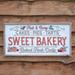 Sweet Bakery Fall Sign - 34½''W x 1''D x 17''H