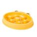 Dog Accessories Slow Feeder Dog Cat Pet Mat Dog Butter Lick Pad Dog Slow Feeder Distraction Cat Accessories Pp Yellow