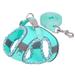 Dog Harness Dog Harness for Small Medium Large Dogs No Pull Puppy Harness And Leash Set Dog Harness for Walking Running Training Small Dog Harness Medium Dog Harness Cat Harness Polyester Mint Green