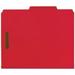 Smead Manufacturing SM File-Class-Ltr-2 Divr-Brd - Bright Red