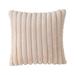 BLUESON 2Pcs 6Color Pillow Cover Living Room Bedroom Sofa Pillow Cushion Waist Cushion light pink