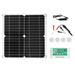HElectQRIN 40W 18V Monocrystalline Silicon Flexible Solar Panel With 20A Solar Charge Controller For Outdoor Solar Panel Kit Solar Power Supplies