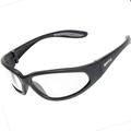 Spits Eyewear Hercules Bifocal Safety Glasses (Frame Color: Gloss Black With Foam Padding Lens Option: Clear 2.50 Bifocal)
