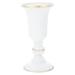 Flowered Metal Trumpet Vase European Style Elegant Wedding Centerpieces Vase