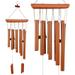 10-tube wood bamboo wind chime 10-Tube Wood Bamboo Wind Chime Multi-Tube Music Wind Chime Creative Birthday Gifts Home Small Decorative Pendant