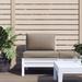moobody Set of 2 Outdoor Pallet Sofa Cushions Fabric Back and Seat Cushion Taupe for Garden Conversation Set
