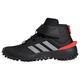 adidas Fortatrail Shoes Kids Schuhe-Hoch, core Black/Silver met./Bright red, 39 1/3 EU