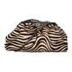 FELIPA Women's Handtasche Shoulder Bag, Schwarz Zebra Cognac Schwarz