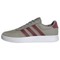 adidas Men's Breaknet 2.0 Shoes Sneakers, Silver Pebble/Shadow Red/Bright Red, 8 UK