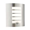 Saxby 75931 Bianco Stainless Steel IP44 PIR Outdoor 7W Warm White LED Wall Light