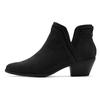 Cowboy Stiefelette LASCANA, Damen, Gr. 38, schwarz, Obermaterial: 100% Textilmaterial. Futter: 100% Textilmaterial. Decksohle: 100% Lederimitat. Laufsohle: 100% Synthetik, unifarben, casual, Schuhe Ankleboots Stiefelette, Cowboy Boots, Western...