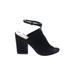 Via Spiga Mule/Clog: Black Shoes - Women's Size 7