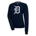 Women's Antigua Navy Detroit Tigers Victory Chenille Pullover Sweatshirt