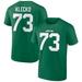 Men's Fanatics Branded Joe Klecko Kelly Green New York Jets Retired Player Icon Name & Number T-Shirt