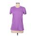 Nike Active T-Shirt: Purple Activewear - Women's Size Medium