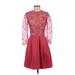 ERIN Erin Fetherston Casual Dress: Pink Dresses - New - Women's Size 0