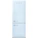 SMEG 27.8" Bottom Freezer 16.26 cu. ft. Energy Star Refrigerator in Blue | 80.7 H x 27.8 W x 31.9 D in | Wayfair FAB38URPB