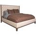Vanguard Furniture Michael Weiss Queen Upholstered Panel Bed Polyester in Brown | 62.5 H x 72 W x 90 D in | Wayfair