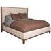 Vanguard Furniture Michael Weiss Queen Upholstered Panel Bed Crypton® in Brown | 62.5 H x 72 W x 90 D in | Wayfair