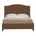 Vanguard Furniture Caroline/Casey Queen Panel Bed Upholstered/Genuine Leather in Brown | 56 H x 67 W x 88 D in | Wayfair