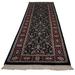 Red 103 x 33 x 0.25 in Area Rug - Isabelline Oriental Handmade Runner 2'9" x 8'7" Area Rug in Black/Tan | 103 H x 33 W x 0.25 D in | Wayfair
