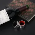 Bouteille de vin rouge en acier inoxydable pratique anti-goutte anneau d'arrêt outils de Bar