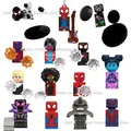 Disney-Marvels Spider-Man Anime Recognition Bricks Dolls Mini Figurines d'action décennie s de