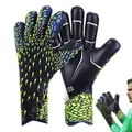 Gants de gardien de but en latex pour adolescents gants de football épais gants de gardien de but