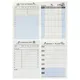 60 Sheets/pad Creative Diary Weekly Plan Memo Pad To Do List Time Sticky Note Schedule Office And