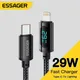 Essager PD 29W Usb Cable For iPhone 14 13 12 Pro Max XS Xr Fast Charging Wire For iphone Charger