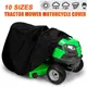 Lawn Mower Cover Waterproof Snowblower Cover Shade UV Protection Tractor Covers For Yard Garden