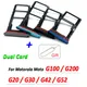 Original SIM Card Tray chip slot drawer Holder Adapter Accessories Replacement With Pin For Motorola