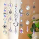 Crystal Suncatcher Light Catcher Heart Crystal Pendant Window Wind Chime Rainbow Chaser Hanging Drop