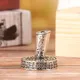 1PC Vintage European Style Pen Holder Fountain Pen Feather Quill Dip Pens Pen Clips With Metal Round