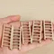 Échelle l'inventaire en bois pour micro paysage, ornement de jardin, artisanat de bricolage, fournitures de jardinage, nouveaux accessoires de décoration pour la maison, 5 pièces