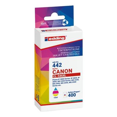 Edding Tintenpatrone ersetzt Canon »CL-546XL« blau Image