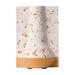 Urbino Handmade Ceramic Vase - White Terrazzo/Terracotta