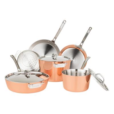 Viking Copper Clad 4-Ply Contemporary 9-Piece Cookware set