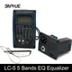 LC-5 5 Bands Akustische Gitarre Pickup EQ Preamp LCD Tuner Piezo Pickup Equalizer System