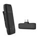 Arealer Wireless Lavalier Microphone Clip-on Phone Wireless Mic Noise Reduction -Play Wireless Mic for Recording Vlog Live Stream NO APP Needed