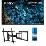 Sony XR77A80L 77 Inch 4K HDR OLED Smart Google TV with PS5 Features with a Walts TV Large/Extra Large Full Motion Mount for 43 Inch-90 Inch Compatible TV s and Walts HDTV Screen Cleaner Kit (2023)