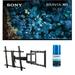 Sony XR77A80L 77 Inch 4K HDR OLED Smart Google TV with PS5 Features with a Walts TV Large/Extra Large Full Motion Mount for 43 Inch-90 Inch Compatible TV s and Walts HDTV Screen Cleaner Kit (2023)