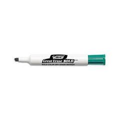 BIC DEC11-GN: Great Erase Bold Dry Erase Marker