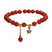 WQJNWEQ Christmas Clearance Red Agate Crystal Bracelet Single Loop Ladies Rabbit Five-pointed Star Fringe Bracelet Jewelry