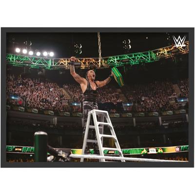 WWE MITB Damian Priest Win Poster – gerahmt A3 Image